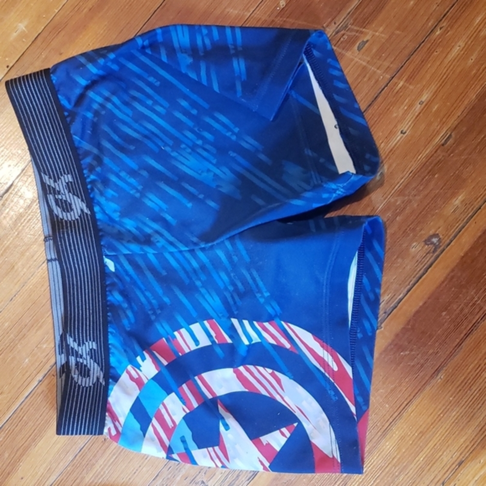Marvel gymnastics shorts